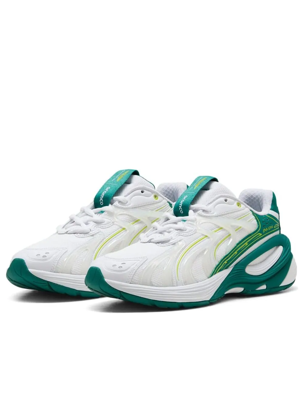Кроссовки PUMA Inverse 'Aston Martin Aramco F1 White Green Lux' — изображение 5 из 6, белый