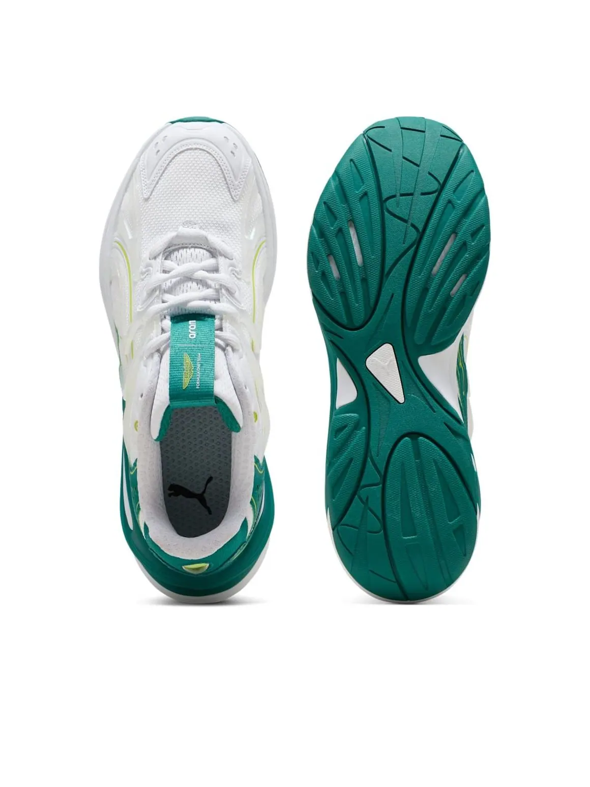 Кроссовки PUMA Inverse 'Aston Martin Aramco F1 White Green Lux' — изображение 6 из 6, белый