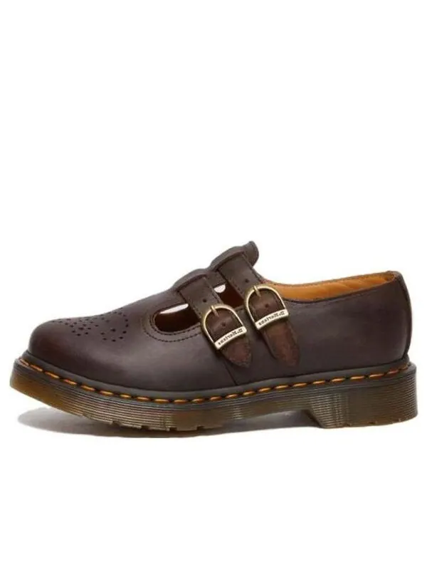 Туфли Dr. Martens 8065 Mary Jane, кожа Crazy Horse — изображение 1 из 4, коричневый