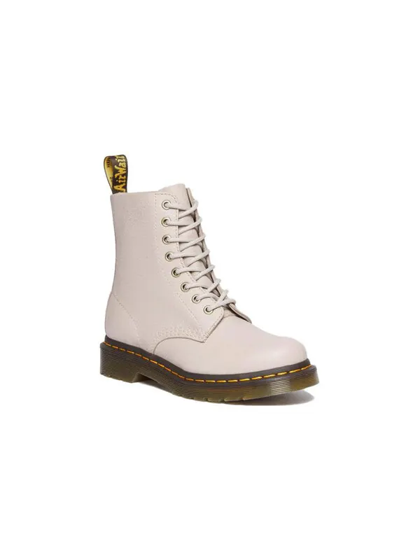 Ботинки Dr. Martens 1460 Pascal Virginia Leather Lace Up Boots 'Vintage Taupe' — изображение 3 из 4, бежевый