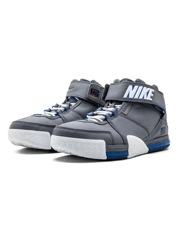 Кроссовки zoom lebron 2 Nike — изображение 2 из 4, серый/белый