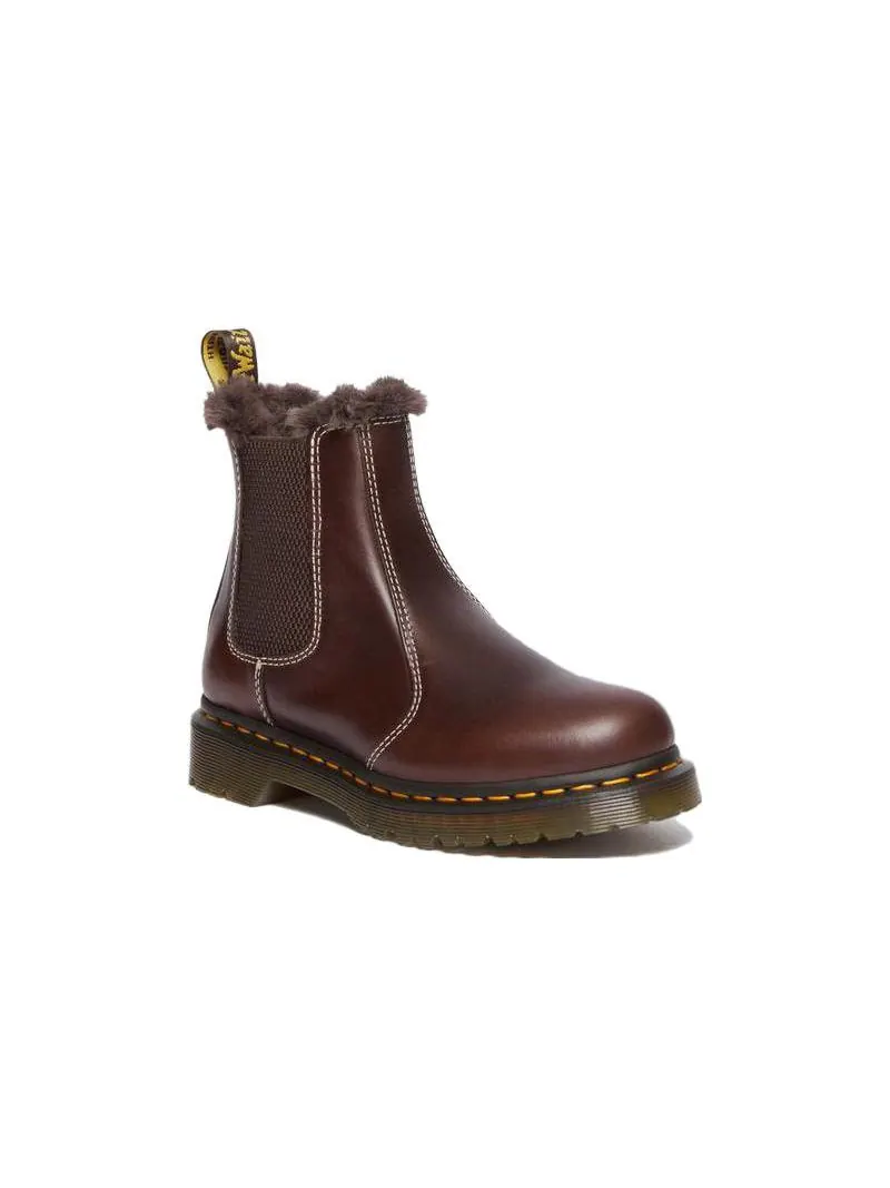 Ботинки Dr. Martens 2976 Leonore с мехом — изображение 4 из 4, коричневый