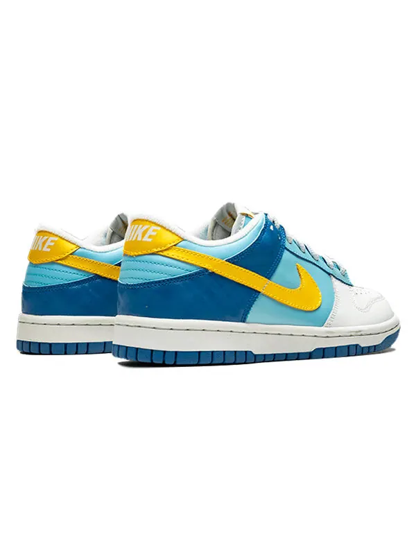 Кроссовки Air Dunk Low Nike — изображение 3 из 4, синий/желтый