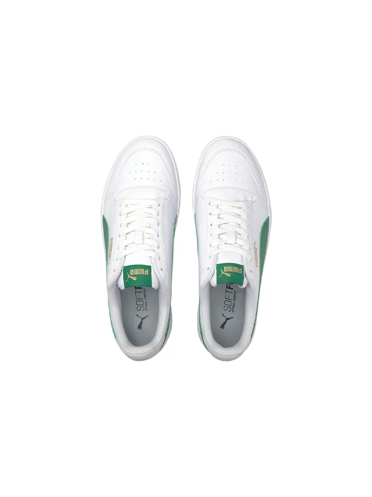 Кеды PUMA Unisex Shuffle Sneakers White/Green — изображение 3 из 5, зеленый