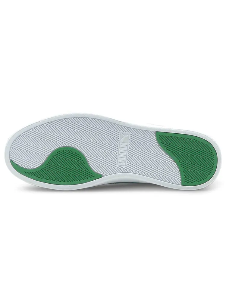 Кеды PUMA Unisex Shuffle Sneakers White/Green — изображение 5 из 5, зеленый