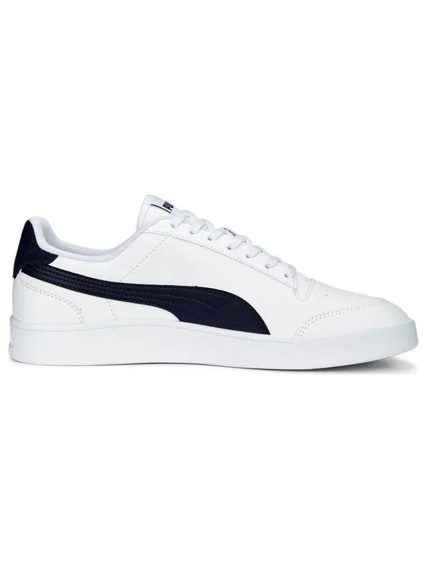 Кроссовки shuffle 'white navy' Puma — изображение 2 из 4, белый/темно-синий