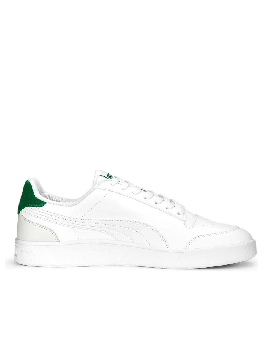 Кроссовки PUMA Shuffle Trainers 'White Green' — изображение 2 из 6, белый