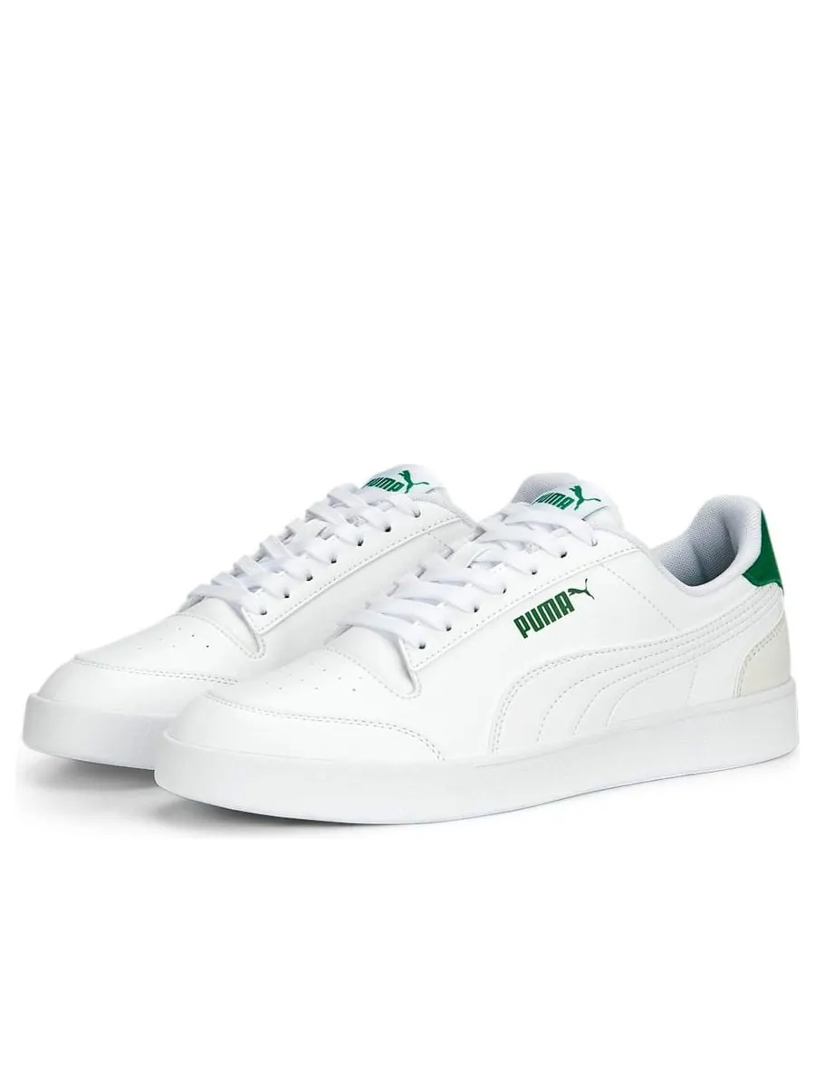 Кроссовки PUMA Shuffle Trainers 'White Green' — изображение 3 из 6, белый
