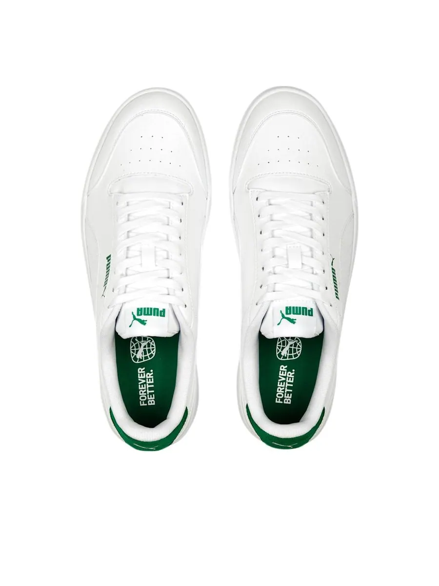 Кроссовки PUMA Shuffle Trainers 'White Green' — изображение 4 из 6, белый