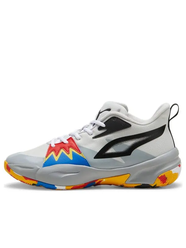 Кроссовки genetics 'glacial grey multi-color' Puma — изображение 1 из 4, серый/серый