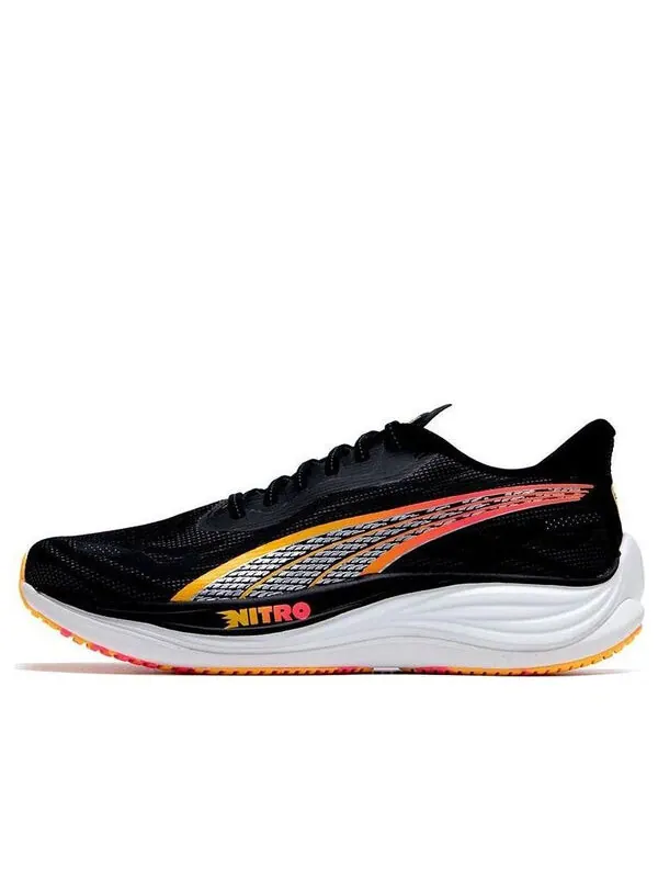 Кроссовки velocity nitro 3 'black sun stream' Puma — изображение 1 из 4, черный/серебристый