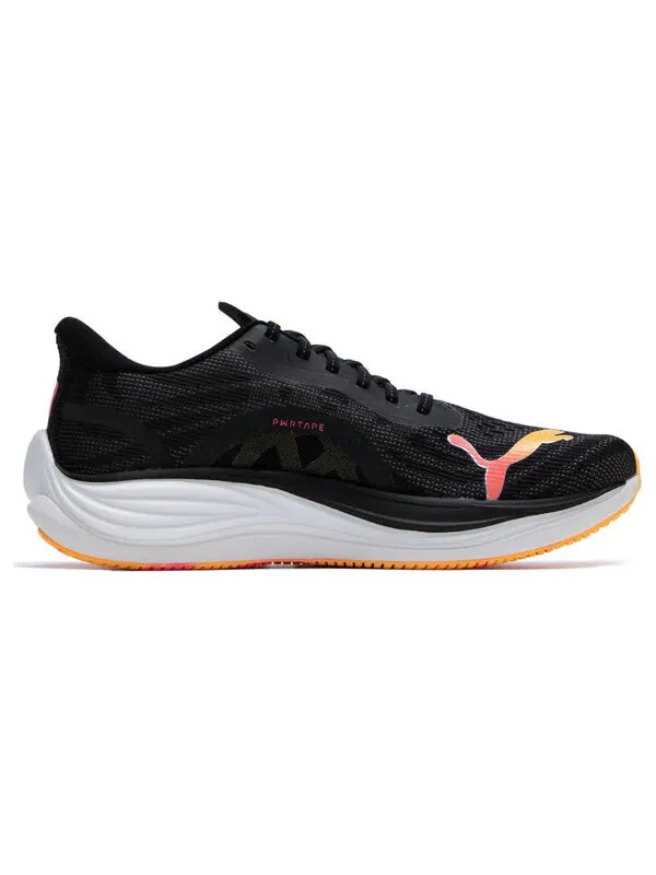Кроссовки velocity nitro 3 'black sun stream' Puma — изображение 2 из 4, черный/серебристый