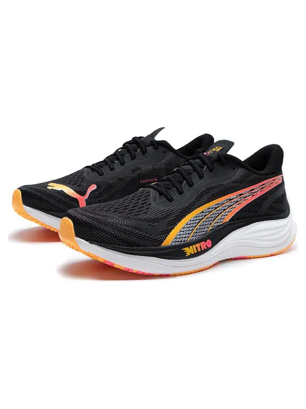 Кроссовки velocity nitro 3 'black sun stream' Puma — изображение 3 из 4, черный/серебристый