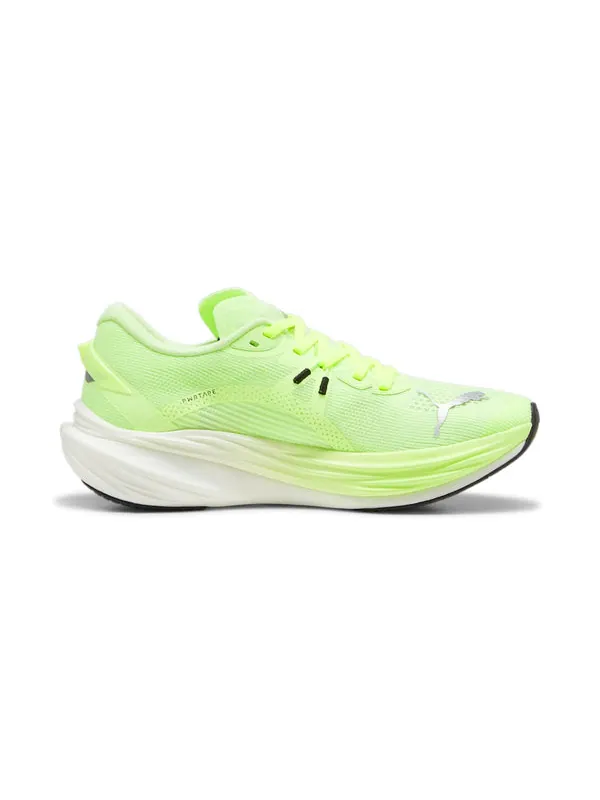 Кроссовки deviate nitro 3 'fizzy apple silver' Puma — изображение 2 из 4, серебристый