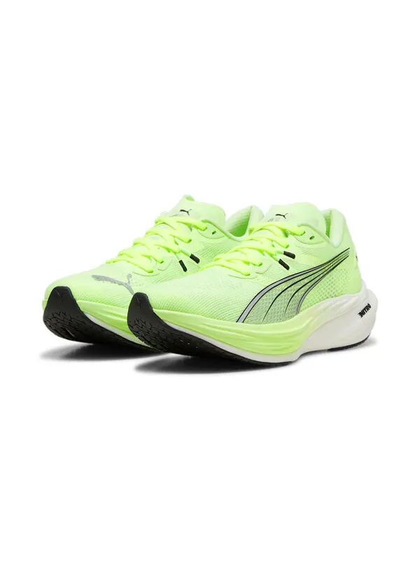 Кроссовки deviate nitro 3 'fizzy apple silver' Puma — изображение 3 из 4, серебристый