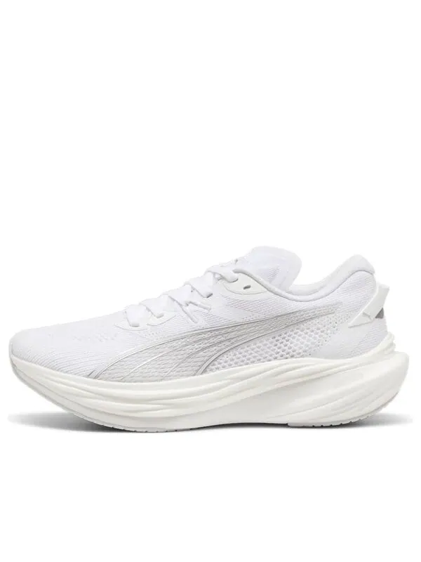 Кроссовки deviate nitro 3 'white feather grey' Puma — изображение 1 из 4, белый/серый/серебристый