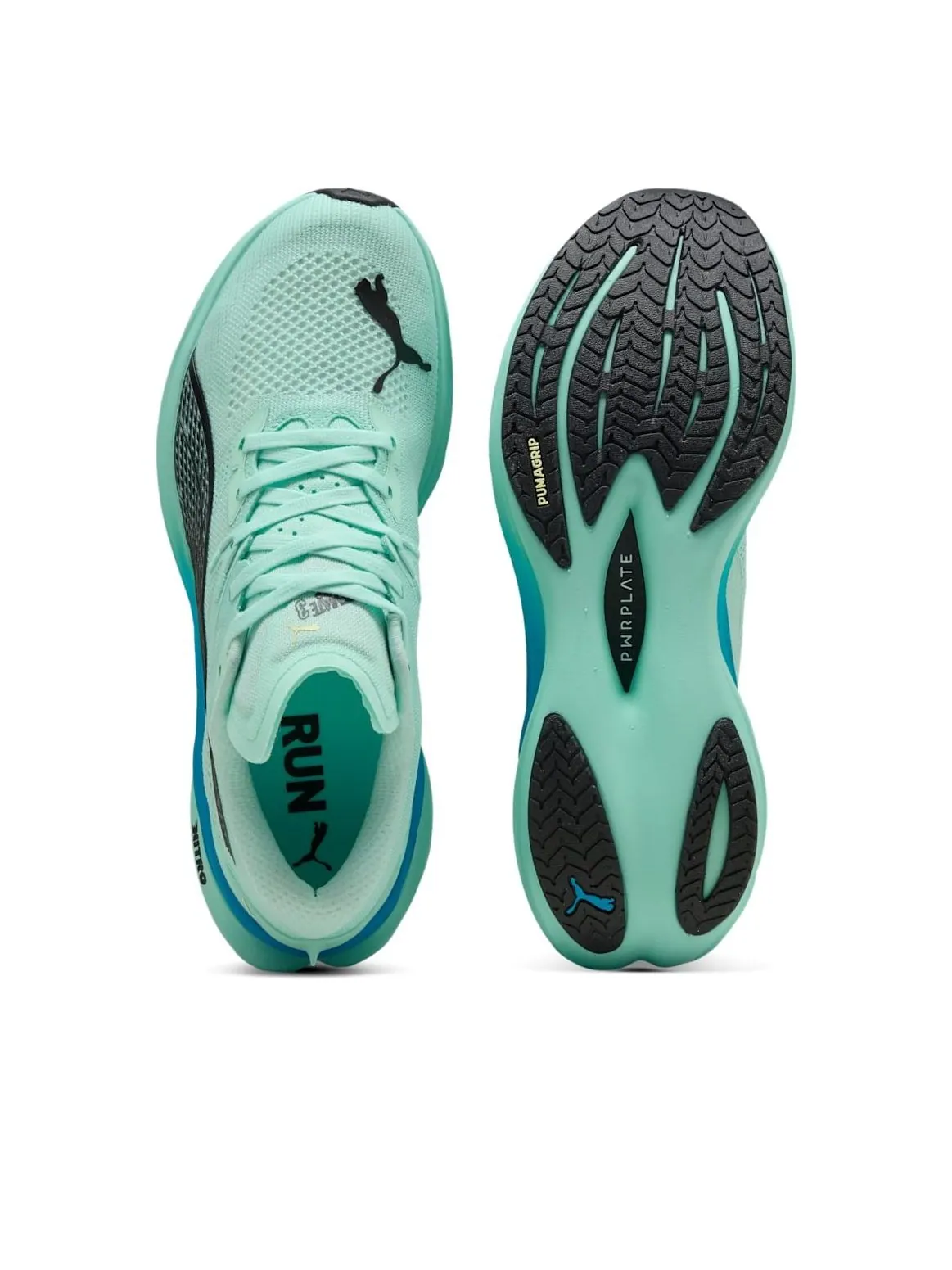Puma Deviate Nitro 3 'Mint Melt Speed Blue' — изображение 5 из 6, синий