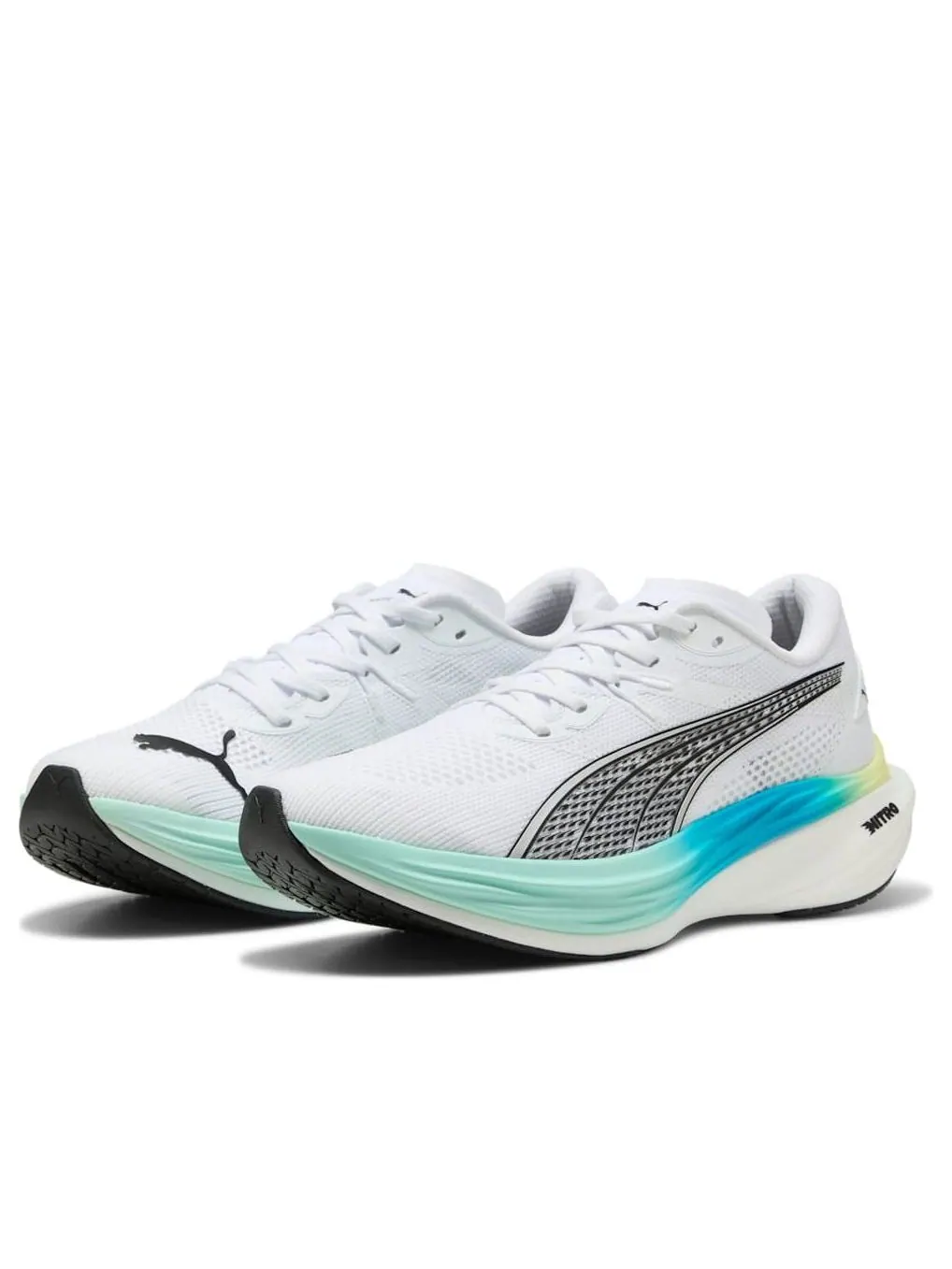 Puma Deviate Nitro 3 'White Mint Melt' — изображение 6 из 6, белый