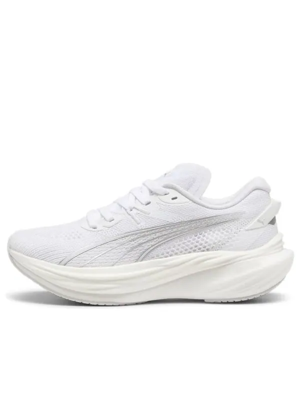 Кроссовки deviate nitro 3 'white grey silver' Puma — изображение 1 из 4, белый/серый/серебристый
