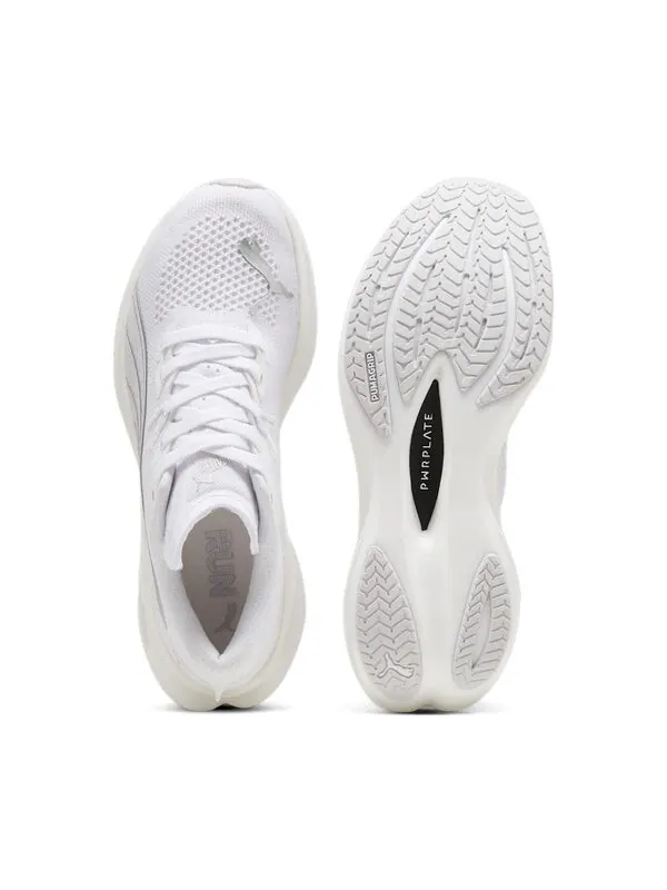 Кроссовки deviate nitro 3 'white grey silver' Puma — изображение 4 из 4, белый/серый/серебристый