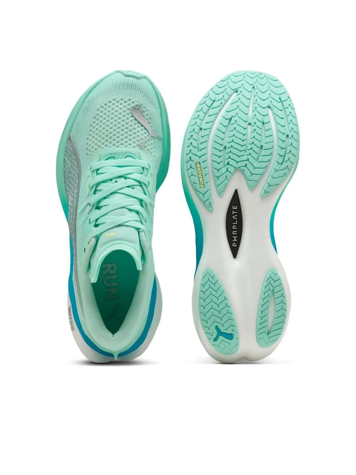 Кроссовки (WMNS) PUMA Deviate Nitro 3 'Mint Melt Speed Blue' — изображение 5 из 6, бирюзовый