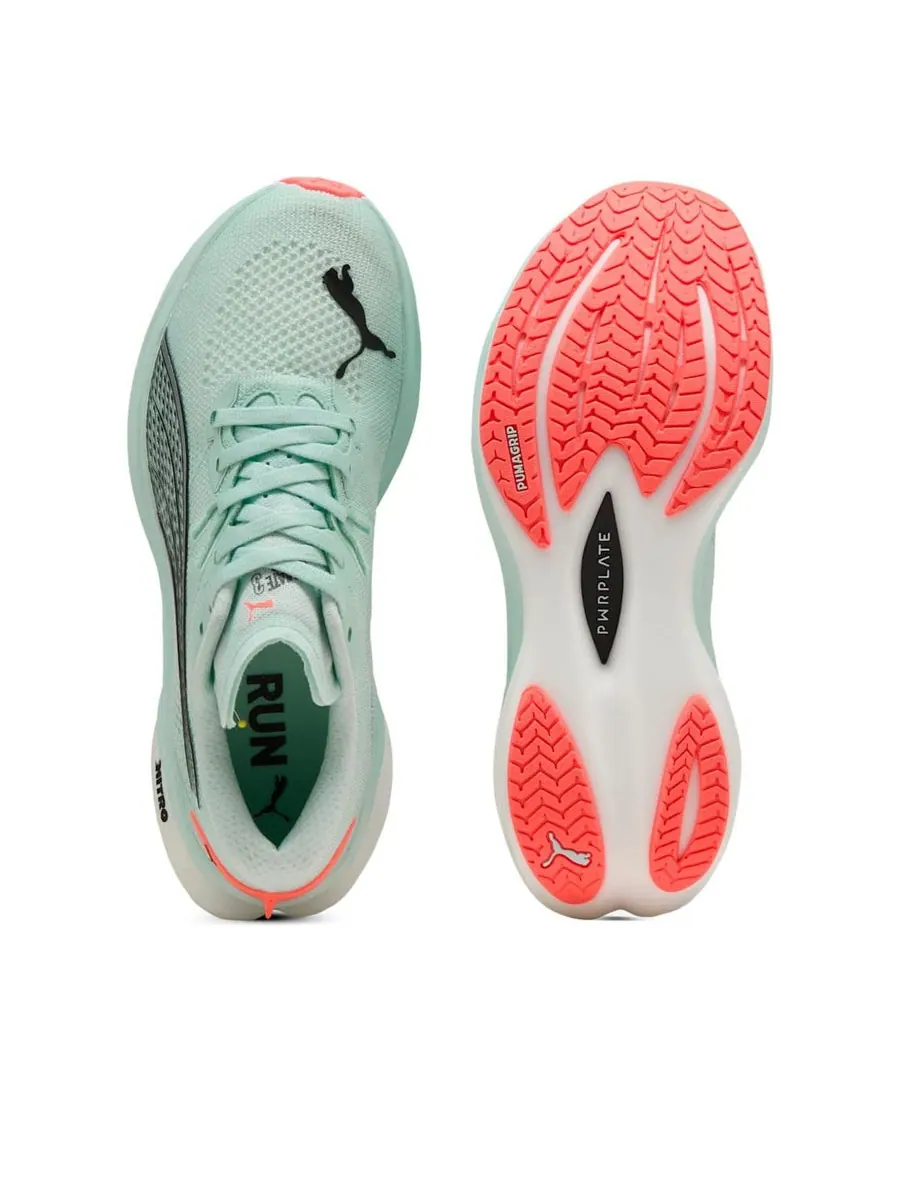 Кроссовки (WMNS) PUMA Deviate Nitro 3 'Peaceful Blue' — изображение 4 из 6, синий