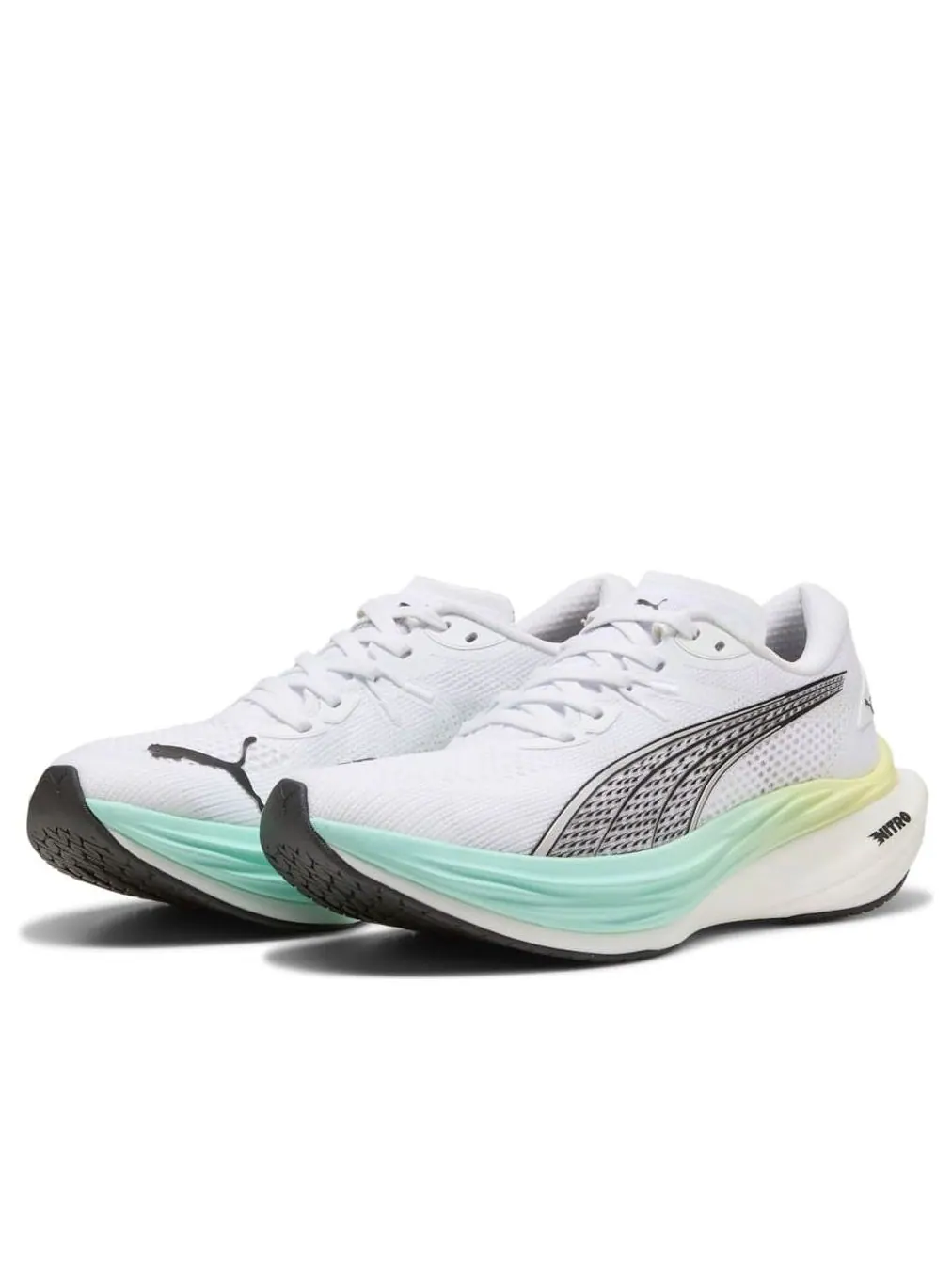 Кроссовки (WMNS) PUMA Deviate Nitro 3 'White Mint Blue' — изображение 6 из 6, белый