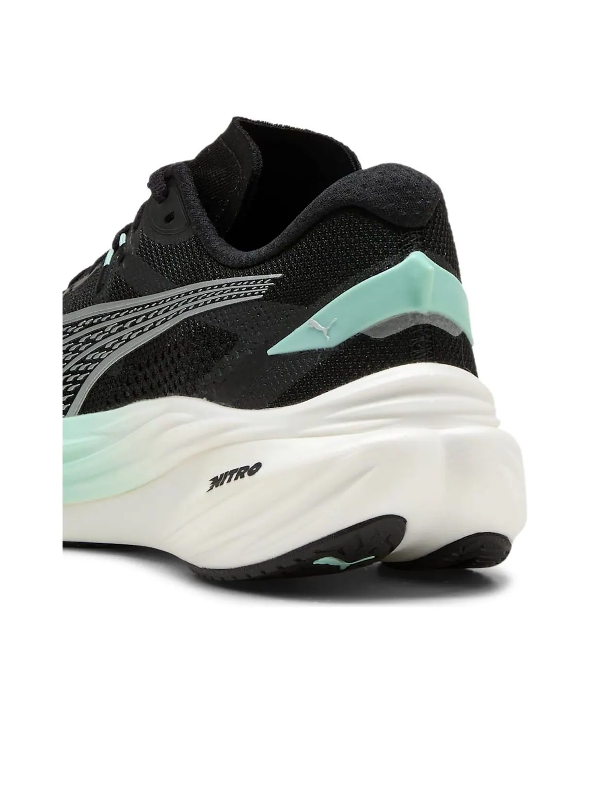 Кроссовки (WMNS) PUMA Deviate Nitro 3 'Black Mint Blue' — изображение 4 из 6, черный