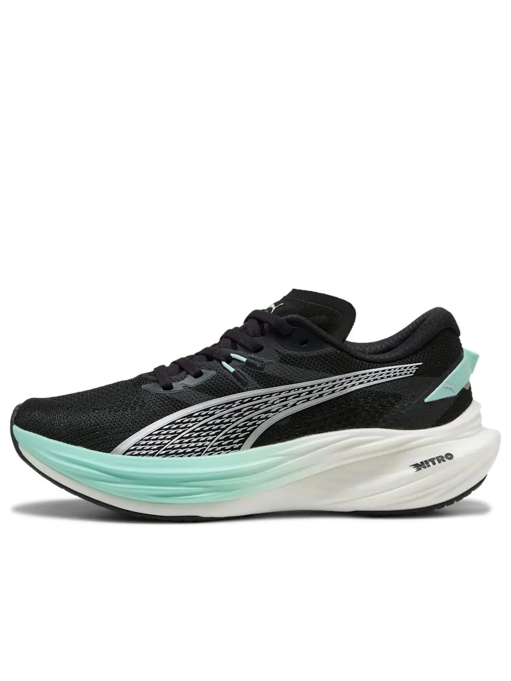 (WMNS) Puma Deviate Nitro 3 'Black Mint Blue' — изображение 1 из 6, черный/синий