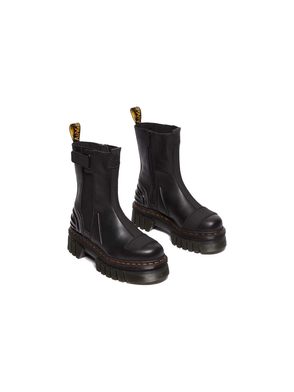 Ботинки челси Dr.Martens Audrick Alternative кожаные на платформе — изображение 3 из 4, черный