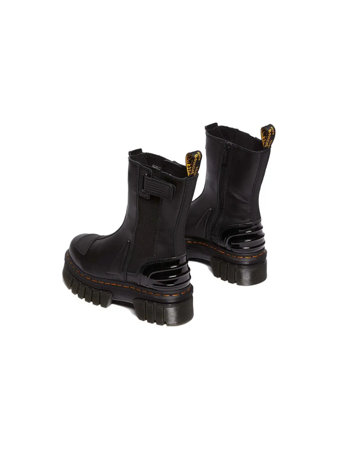 Ботинки челси Dr.Martens Audrick Alternative кожаные на платформе — изображение 4 из 4, черный