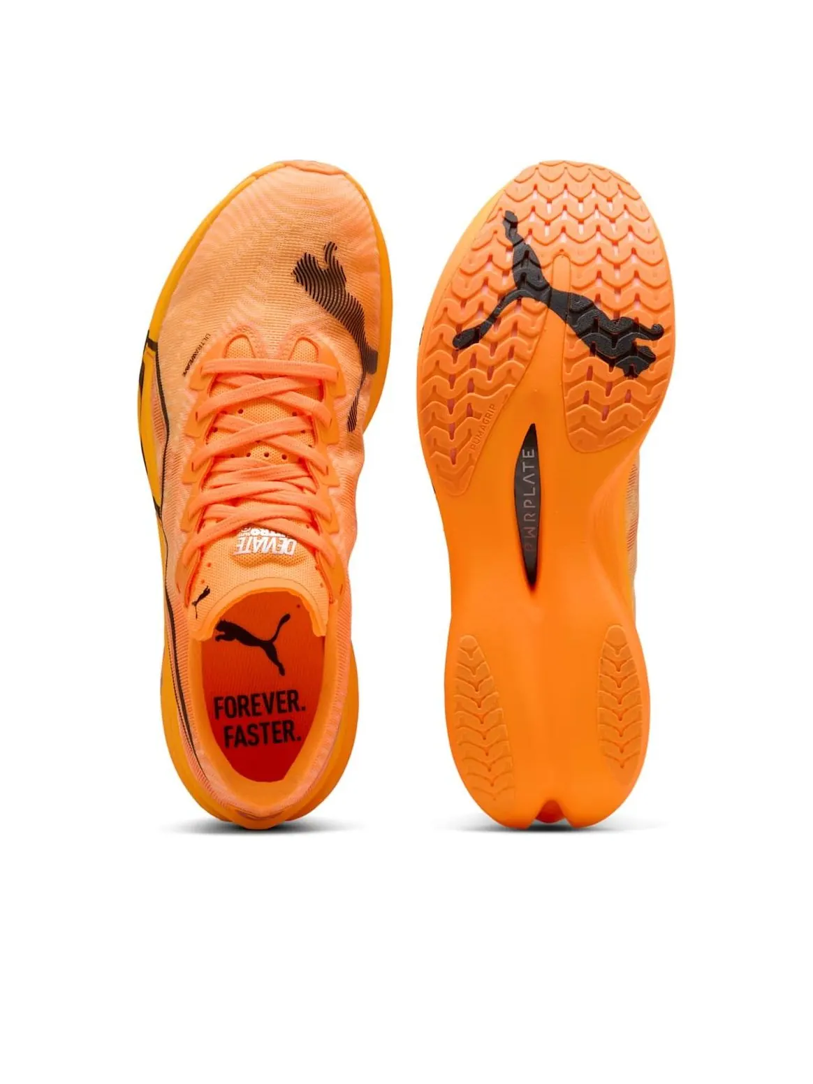 Puma Deviate NITRO Elite 3 'Heat Fire Puma Black' — изображение 3 из 6, черный