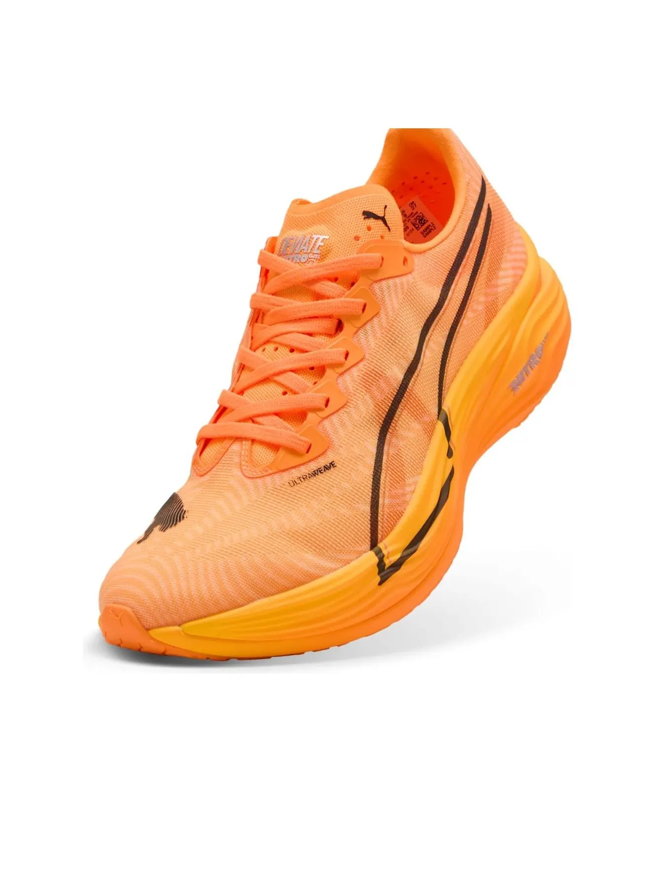 Кроссовки PUMA Deviate NITRO Elite 3 'Heat Fire PUMA Black' — изображение 5 из 6, оранжевый