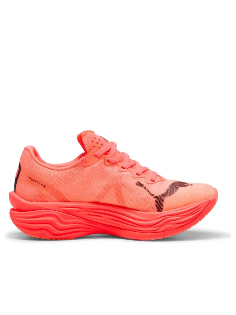 Кроссовки (WMNS) PUMA Deviate Nitro Elite 3 'Glowing Red Black' — изображение 2 из 6, красный