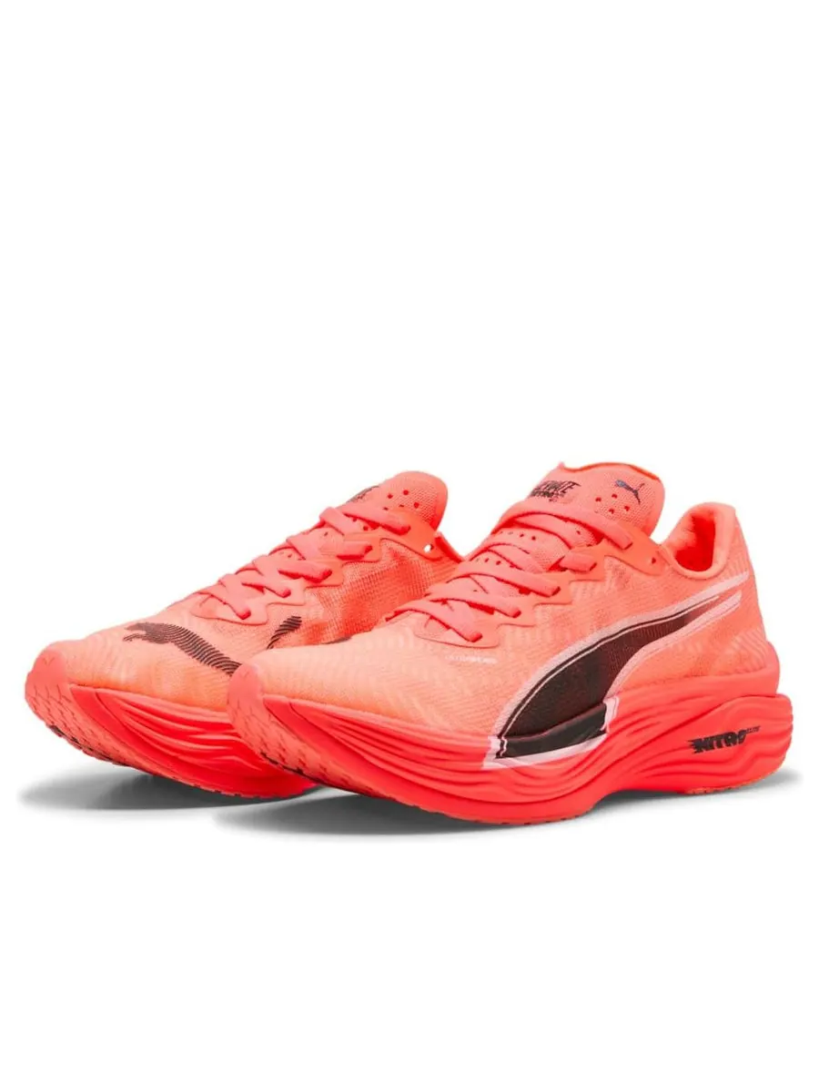 Кроссовки (WMNS) PUMA Deviate Nitro Elite 3 'Glowing Red Black' — изображение 3 из 6, красный
