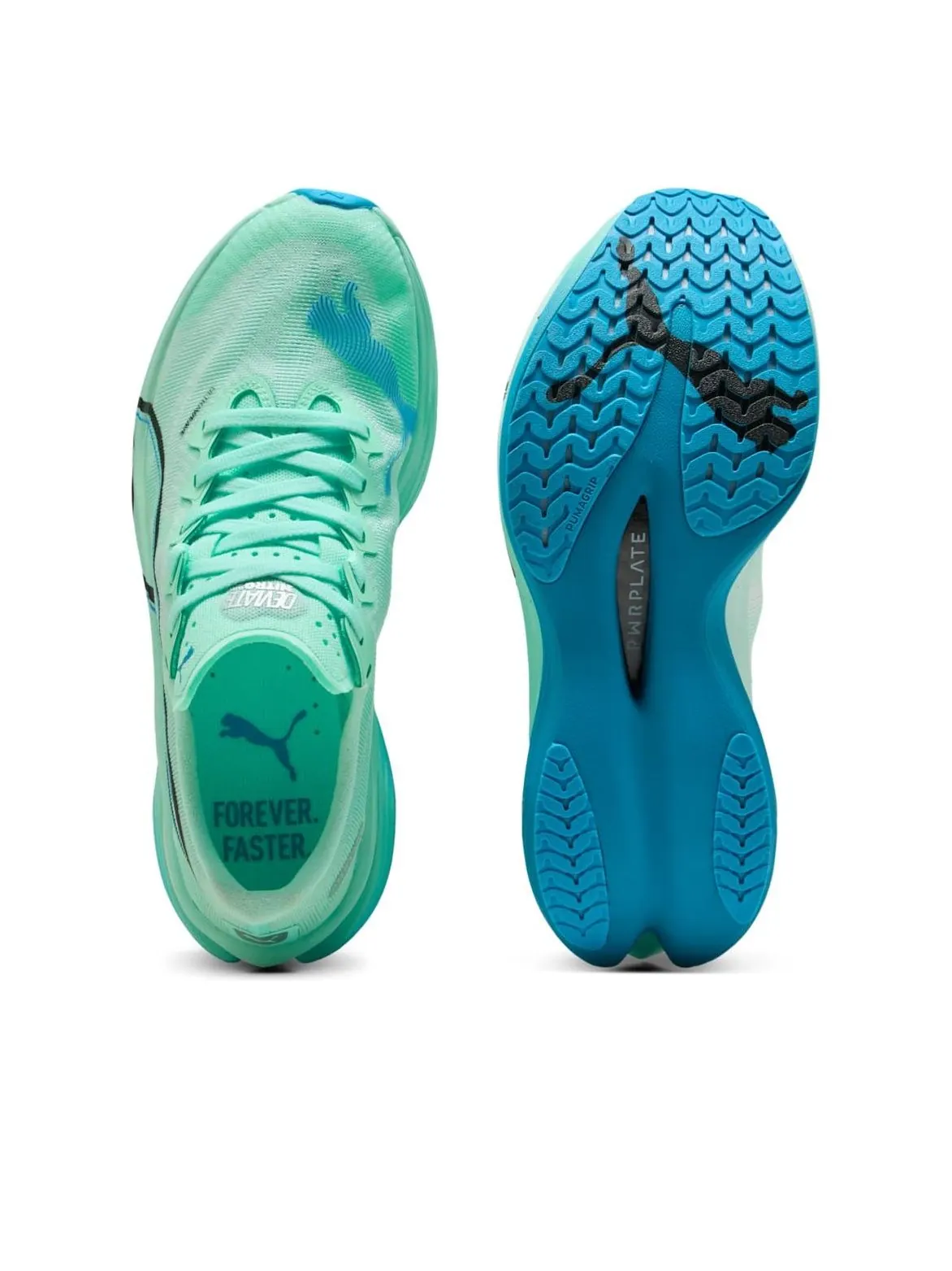 (WMNS) Puma Deviate Nitro Elite 3 'Mint Melt Speed Blue' — изображение 5 из 6, синий