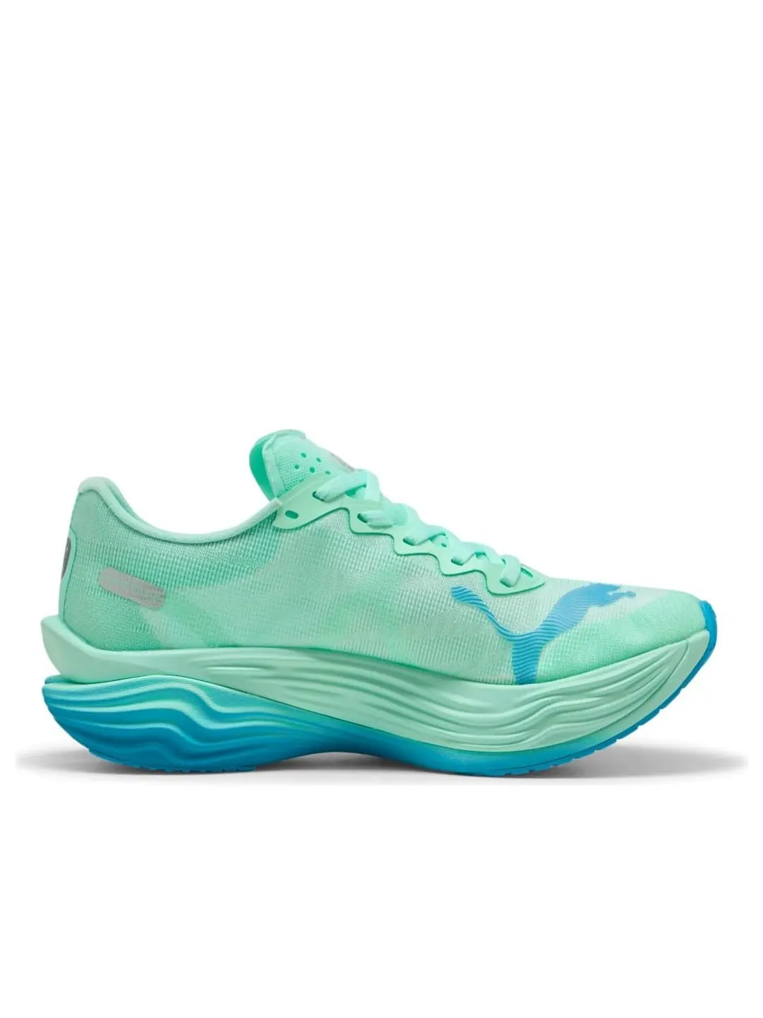 Кроссовки (WMNS) PUMA Deviate Nitro Elite 3 'Mint Melt Speed Blue' — изображение 2 из 6, бирюзовый