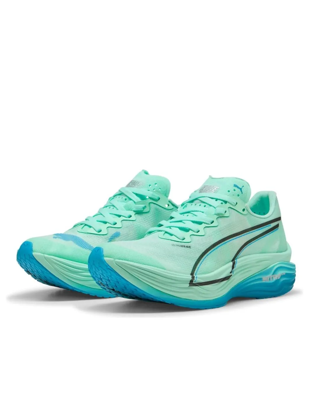 Кроссовки (WMNS) PUMA Deviate Nitro Elite 3 'Mint Melt Speed Blue' — изображение 6 из 6, бирюзовый