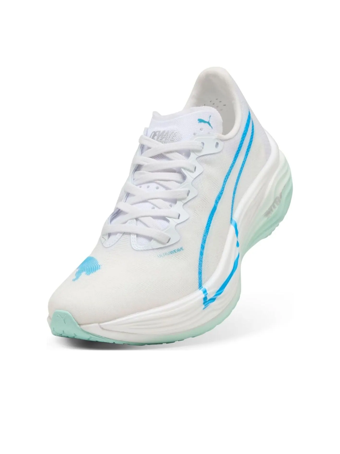 Кроссовки (WMNS) PUMA Deviate Nitro 3 'White Blue' — изображение 3 из 6, белый