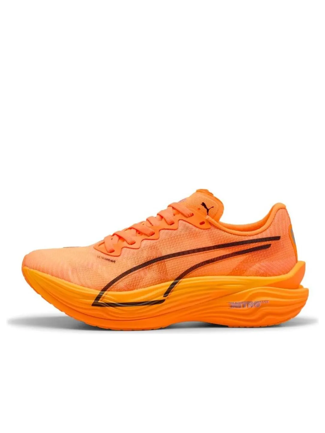 Кроссовки (WMNS) PUMA Deviate NITRO Elite 3 'Heat Fire PUMA Black' — изображение 1 из 6, оранжевый