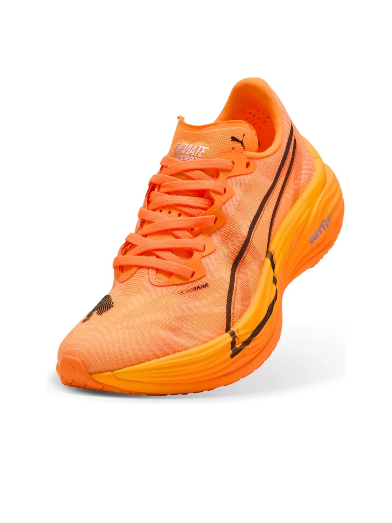 Кроссовки (WMNS) PUMA Deviate NITRO Elite 3 'Heat Fire PUMA Black' — изображение 5 из 6, оранжевый