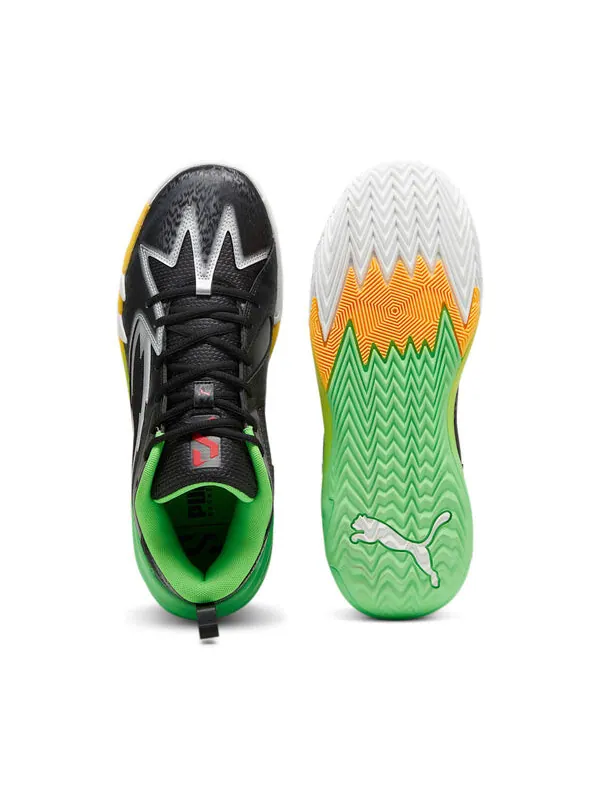 Кроссовки x nba 2k scoot zeros 'shot meter' Puma — изображение 4 из 4, черный/зеленый