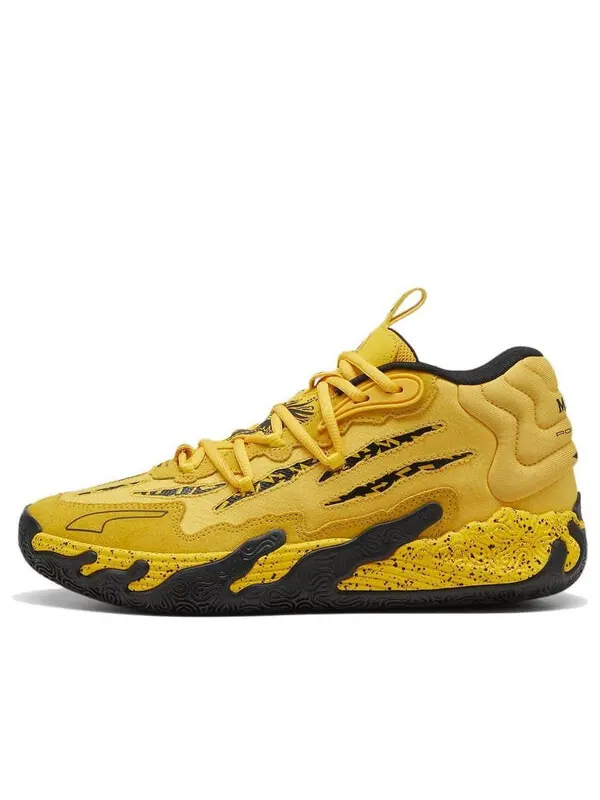 Кроссовки x lamelo ball mb.03 porsche sneakers 'yellow black' Puma — изображение 1 из 3, желтый/черный