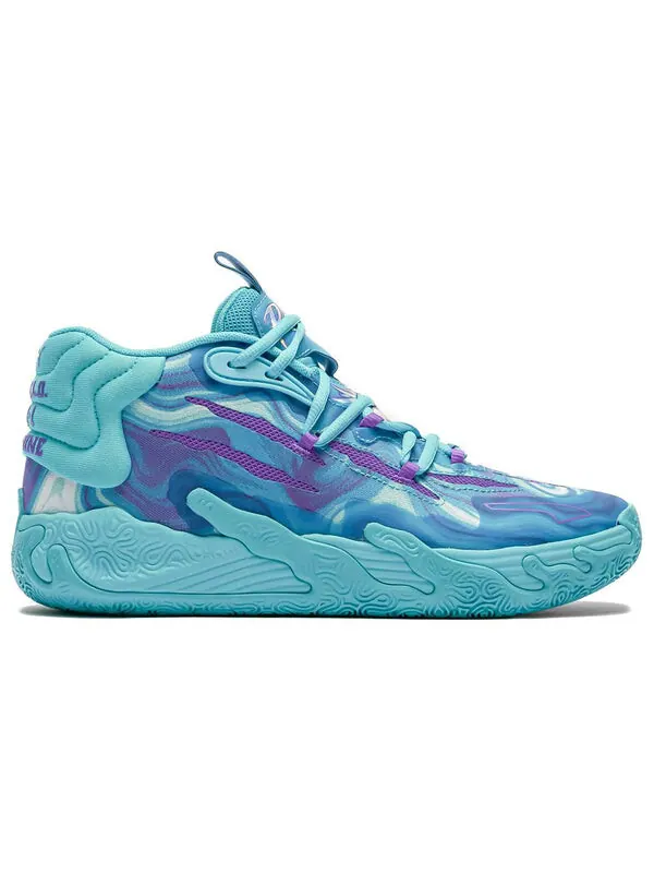 Кроссовки mb.03 clt 'buzz city' Puma — изображение 2 из 4, фиолетовый