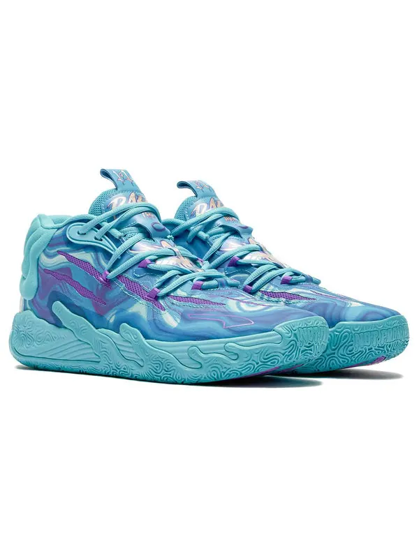 Кроссовки mb.03 clt 'buzz city' Puma — изображение 4 из 4, фиолетовый