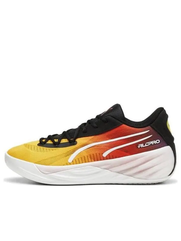 Кроссовки all pro nitro 'showtime' Puma — изображение 1 из 4, желтый/фиолетовый