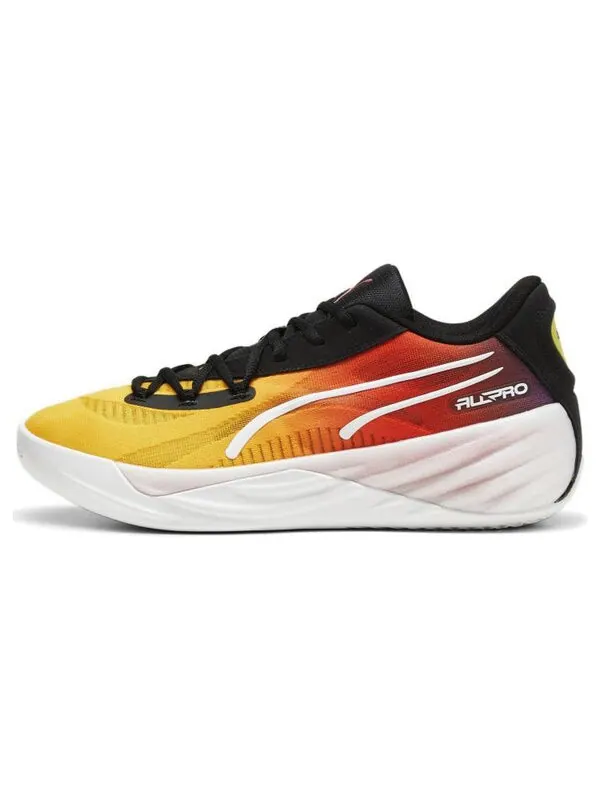 Кроссовки all pro nitro 'showtime' Puma — изображение 2 из 4, желтый/фиолетовый