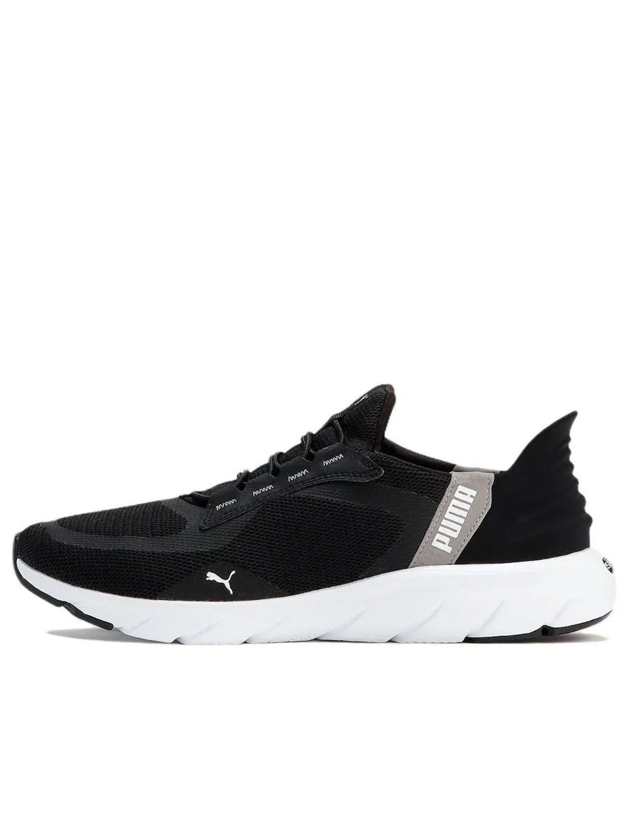 Кроссовки PUMA Softride Flex Ease Wide 'Black White' — изображение 1 из 5, черный