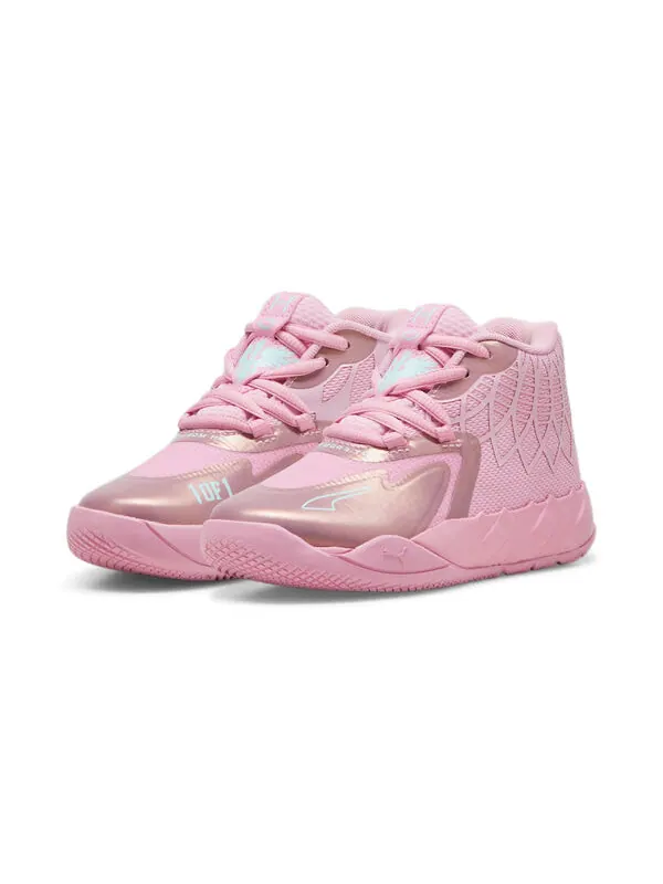 Кроссовки mb.01 'iridescent' Puma, сиреневый — изображение 3 из 4, светлый голубой