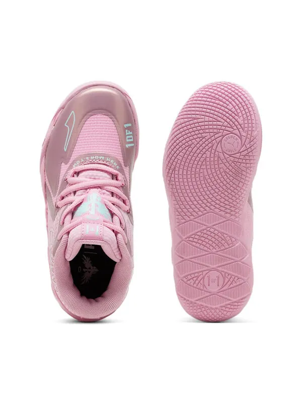 Кроссовки mb.01 'iridescent' Puma, сиреневый — изображение 4 из 4, светлый голубой